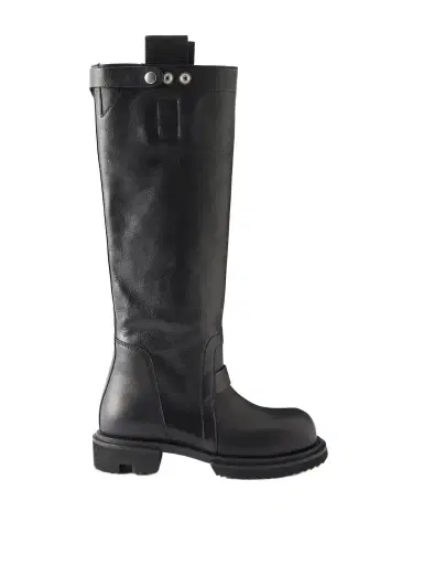 Rick Owens Leather Knee-high Boots | Thumbnail 1 Rick Owens Leather Knee-high Boots | Thumbnail 1