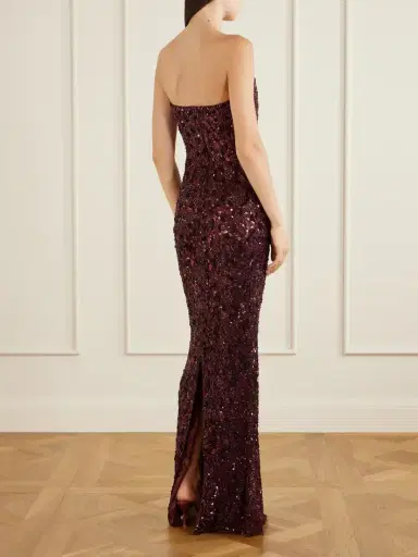 Jenny Packham Sirocco Sequined Tulle Gown | Thumbnail 3 Jenny Packham Sirocco Sequined Tulle Gown | Thumbnail 3