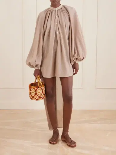 Marrakshi Life Cotton Mini Dress | Thumbnail 2