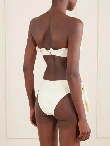 Magda Butrym Appliquéd Stretch-jersey Bikini Top | Thumbnail 3 Magda Butrym Appliquéd Stretch-jersey Bikini Top | Thumbnail 3
