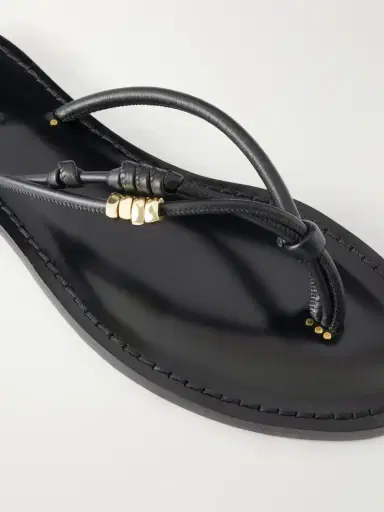AMANU The Kiwayu Embellished Leather Sandals | Thumbnail 5 AMANU The Kiwayu Embellished Leather Sandals | Thumbnail 5