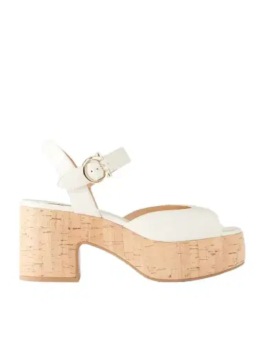 Ferragamo Nerea 90 Leather Platform Sandals | Thumbnail 1 Ferragamo Nerea 90 Leather Platform Sandals | Thumbnail 1