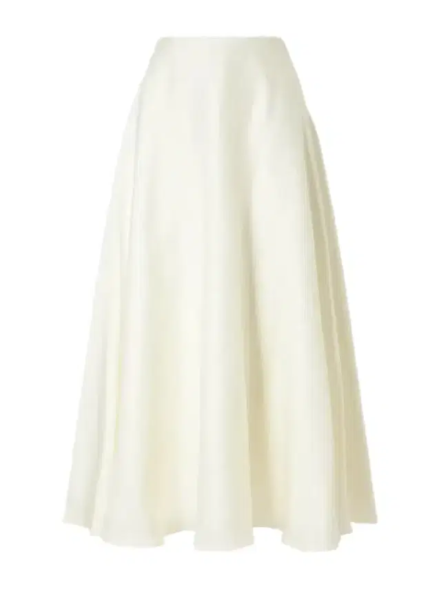Cult Gaia Cyrene Silk-twill Midi Skirt