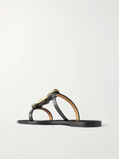 AMANU The Matobo Embellished Leather Sandals | Thumbnail 3 AMANU The Matobo Embellished Leather Sandals | Thumbnail 3