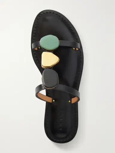 AMANU The Matobo Embellished Leather Sandals | Thumbnail 6 AMANU The Matobo Embellished Leather Sandals | Thumbnail 6