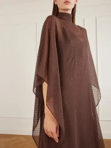 Taller Marmo Muscat Lurex Fil Coupé Silk-blend Chiffon Gown | Thumbnail 4 Taller Marmo Muscat Lurex Fil Coupé Silk-blend Chiffon Gown | Thumbnail 4
