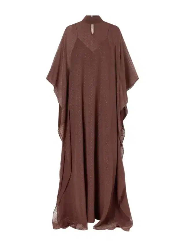 Taller Marmo Muscat Lurex Fil Coupé Silk-blend Chiffon Gown