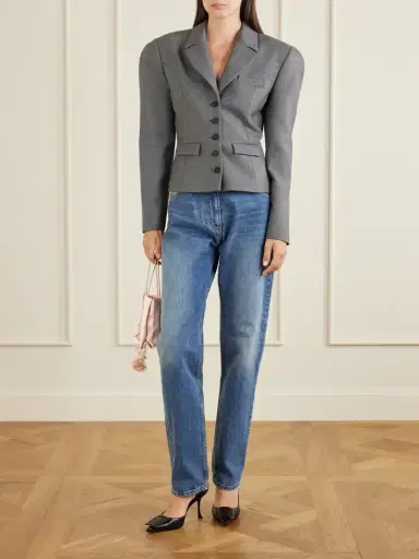 Magda Butrym Wool Blazer | Thumbnail 2 Magda Butrym Wool Blazer | Thumbnail 2