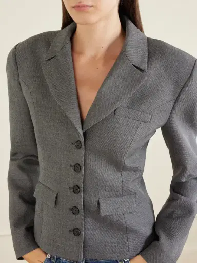 Magda Butrym Wool Blazer | Thumbnail 4 Magda Butrym Wool Blazer | Thumbnail 4