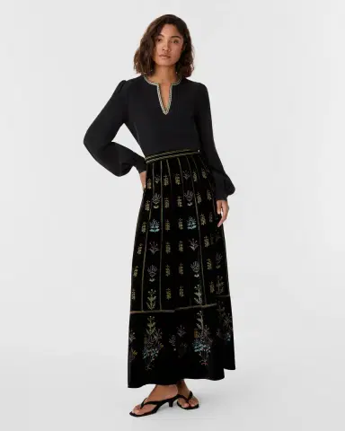Emporio Sirenuse Vera Blouse with Agra Embroidery | Thumbnail 2