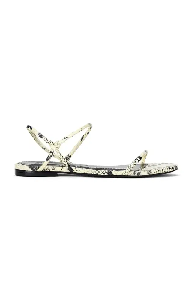 STAUD Louden Leather Sandals