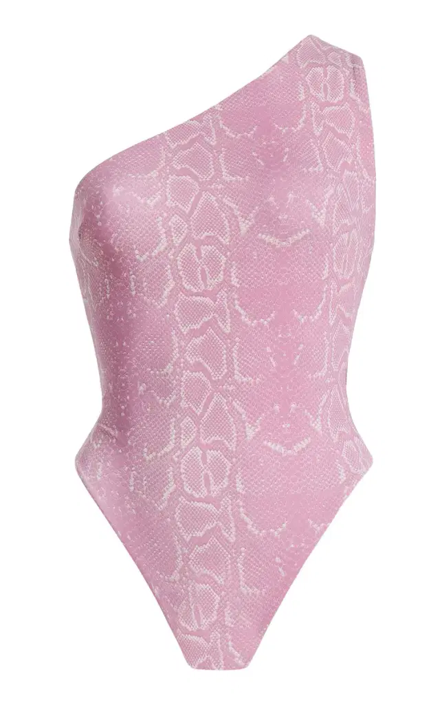 Ziah Leme Asymmetric One-Piece Swimsuit