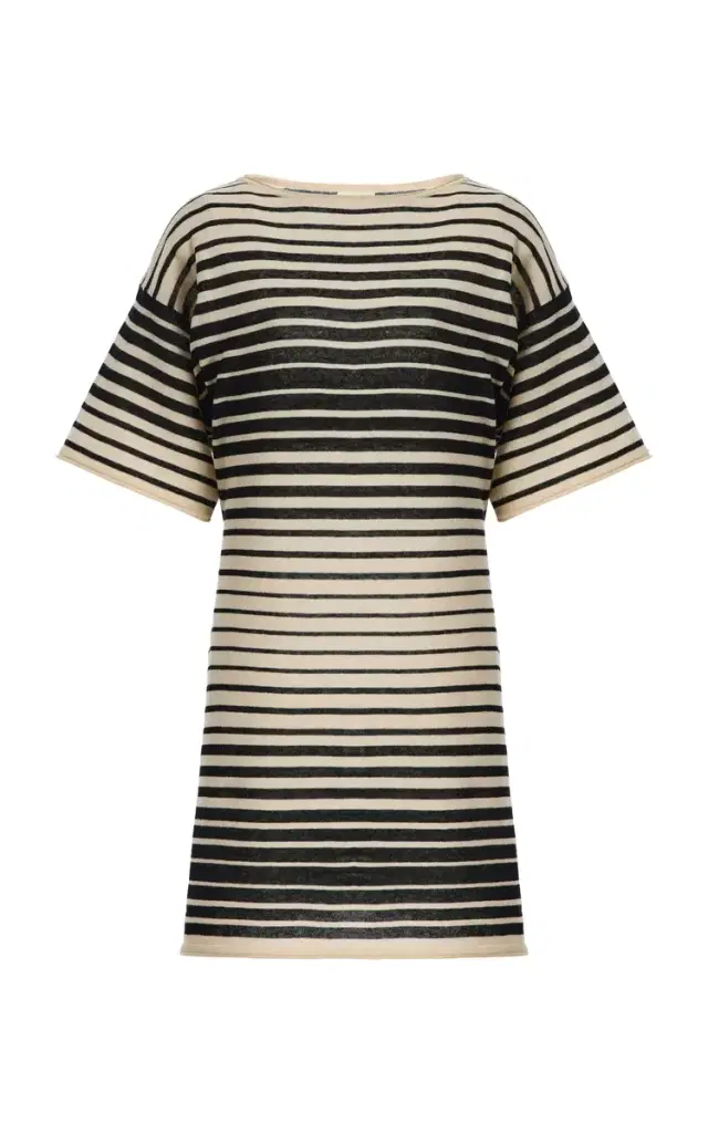 Zulu & Zephyr Ombre Striped Knit Mini Dress