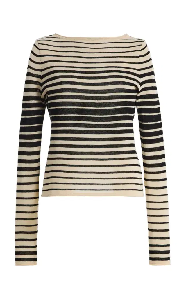 Zulu & Zephyr Ombre Striped Knit Top