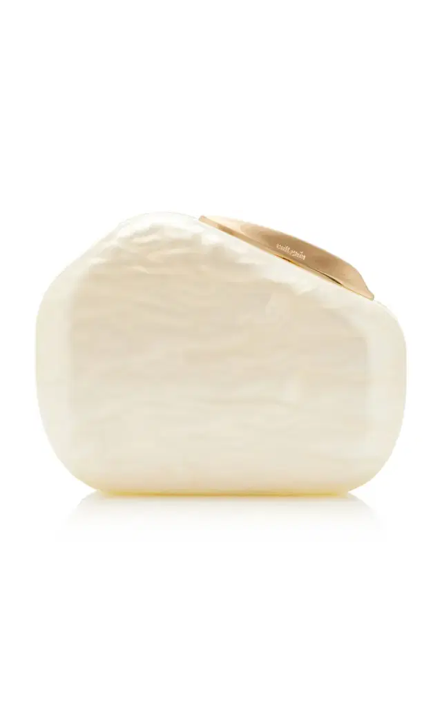 Cult Gaia Althea Acrylic Clutch Bag