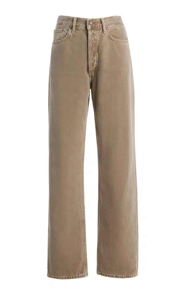 Agolde Lana Rigid Mid-Rise Straight-Leg Jeans