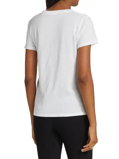 Vince Women's Plunging V-Neck T-Shirt | Thumbnail 5 Vince Women's Plunging V-Neck T-Shirt | Thumbnail 5