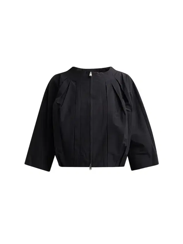 SIMKHAI Women's Jess Pleated Jacket - Black