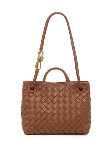 Bottega Veneta Women's Andiamo Medium Intrecciato-Leather Top-Handle Bag | Thumbnail 7 Bottega Veneta Women's Andiamo Medium Intrecciato-Leather Top-Handle Bag | Thumbnail 7