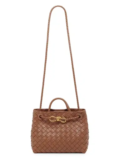 Bottega Veneta Women's Andiamo Medium Intrecciato-Leather Top-Handle Bag | Thumbnail 8 Bottega Veneta Women's Andiamo Medium Intrecciato-Leather Top-Handle Bag | Thumbnail 8