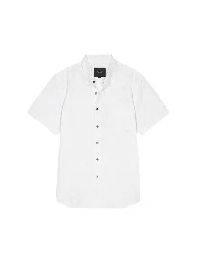 Rails Men's Hale Embroidered Cotton Shirt - Whirling Daisy White | Thumbnail 1