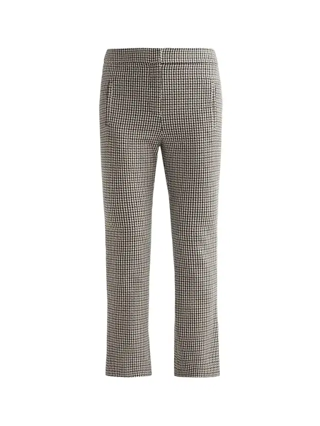 Veronica Beard Women's Arte Kick-Flare Crop Pants - Navy Multi