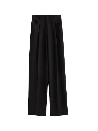 Veronica Beard Women's Kenneth Straight-Leg Pants - Black - Size 16 | Thumbnail 1 Veronica Beard Women's Kenneth Straight-Leg Pants - Black - Size 16 | Thumbnail 1