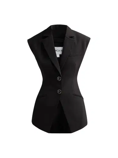 Veronica Beard Women's Sorenne Tailored Vest | Thumbnail 1 Veronica Beard Women's Sorenne Tailored Vest | Thumbnail 1