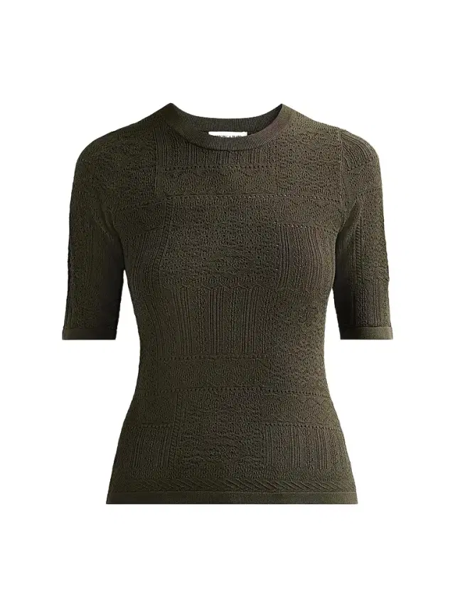 Women's Garron Patchwork Sweater - Loden - Size XL
