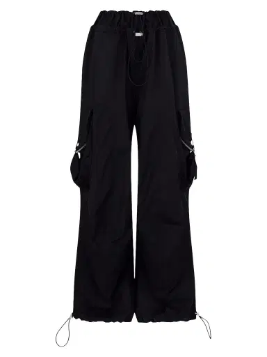 The Attico Women's Wide-Leg Drawcord Cargo Pants | Thumbnail 1