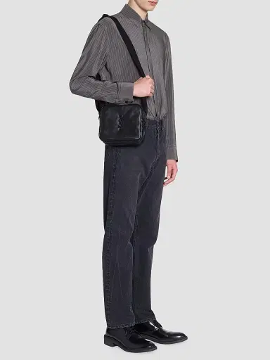 Saint Laurent Men's Niki Camera Bag in Smooth Leather | Thumbnail 6 Saint Laurent Men's Niki Camera Bag in Smooth Leather | Thumbnail 6