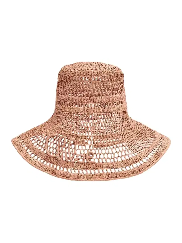 Chloé Women's Raffia Capeline Hat - Summery Beige
