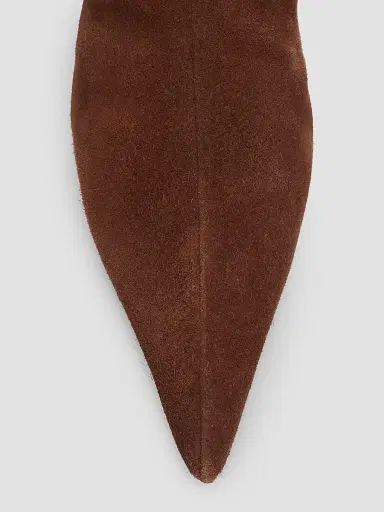 Schutz Women's Lexi 75MM Suede Boots - Root Brown | Thumbnail 5