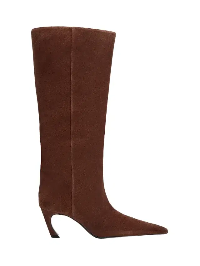 Schutz Women's Lexi 75MM Suede Boots - Root Brown