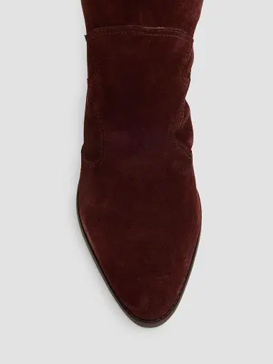 Schutz Women's Miller Up 95MM Knee-High Suede Boots - Maplewood | Thumbnail 5