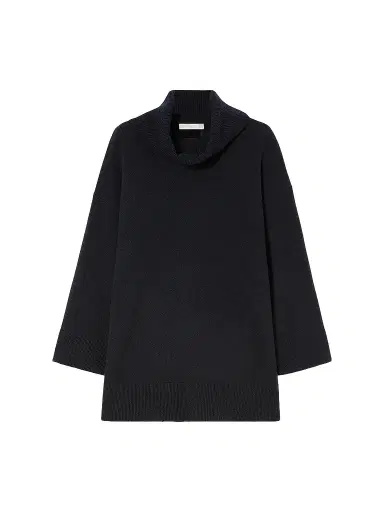 Marina Rinaldi Women's Cashmere Sweater - Midnight Blue - Size Large | Thumbnail 1