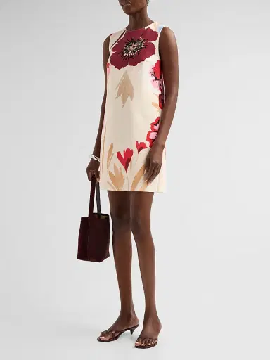 Chiara Boni La Petite Robe Women's Yeon Floral Shift Mini Dress | Thumbnail 4