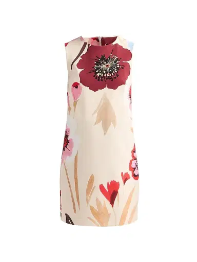 Chiara Boni La Petite Robe Women's Yeon Floral Shift Mini Dress | Thumbnail 1