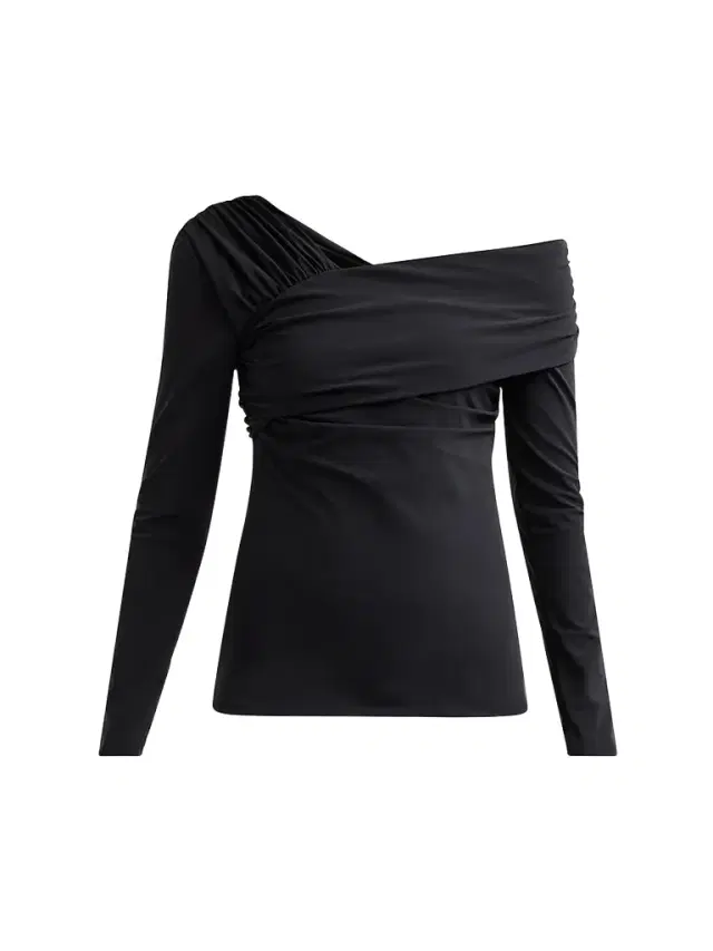 Chiara Boni La Petite Robe Women's Addey Off-The-Shoulder Top - Black