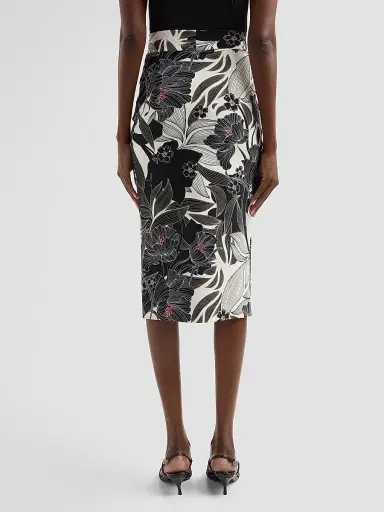 Chiara Boni La Petite Robe Women's Lumi Floral Pencil Skirt | Thumbnail 3 Chiara Boni La Petite Robe Women's Lumi Floral Pencil Skirt | Thumbnail 3