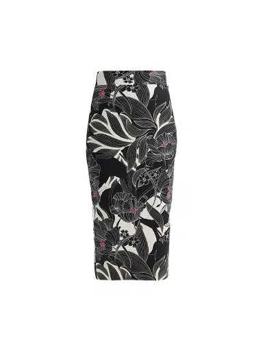 Chiara Boni La Petite Robe Women's Lumi Floral Pencil Skirt | Thumbnail 1 Chiara Boni La Petite Robe Women's Lumi Floral Pencil Skirt | Thumbnail 1