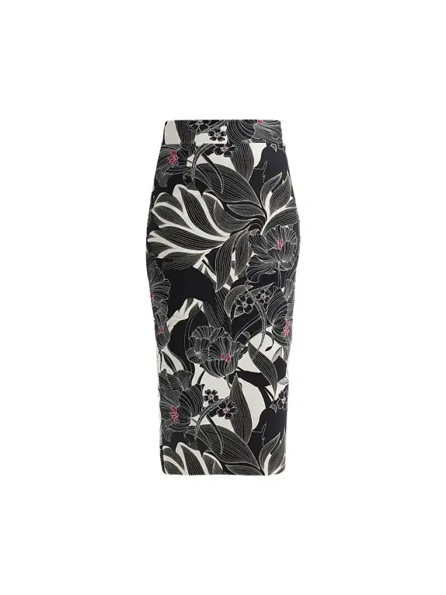 Chiara Boni La Petite Robe Women's Lumi Floral Pencil Skirt - Zelda