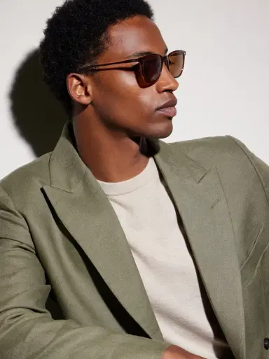 Oliver Peoples Laedin D-Frame Acetate Sunglasses | Thumbnail 2 Oliver Peoples Laedin D-Frame Acetate Sunglasses | Thumbnail 2