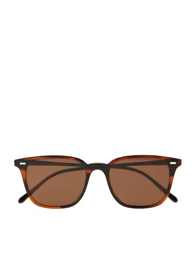 Oliver Peoples Laedin D-Frame Acetate Sunglasses - brown - One Size