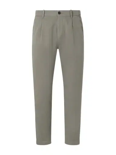 MR P. Daniel Tapered Pleated Cotton-Canvas Trousers | Thumbnail 1