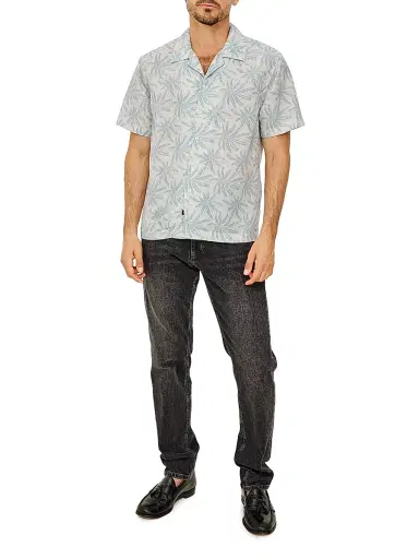 RAILS Men's Ohana Marine Short-Sleeve Button-Front Shirt | Thumbnail 2 RAILS Men's Ohana Marine Short-Sleeve Button-Front Shirt | Thumbnail 2