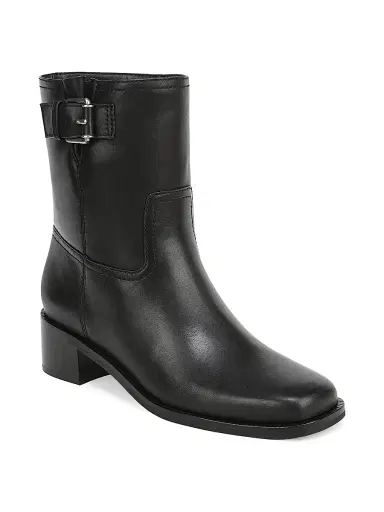 Vince Women's London 45MM Leather Boots - Black - Size 11 | Thumbnail 2