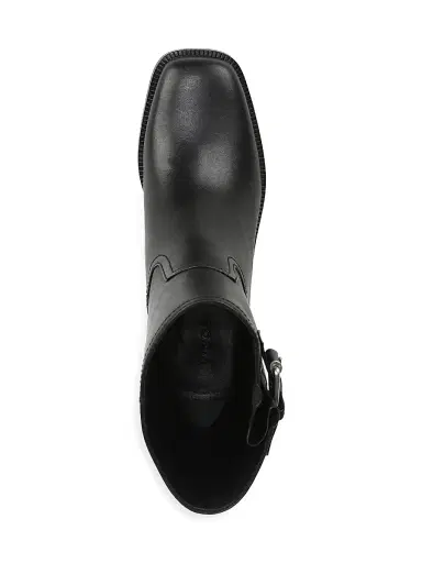 Vince Women's London 45MM Leather Boots - Black - Size 11 | Thumbnail 4