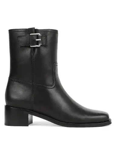 Vince Women's London 45MM Leather Boots - Black - Size 11 | Thumbnail 1