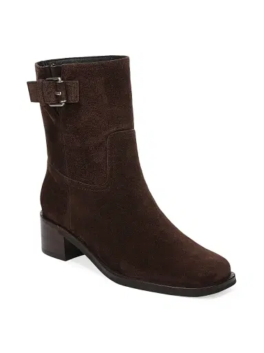Vince Women's London 45MM Suede Boots - Cacao Brown - Size 11 | Thumbnail 2